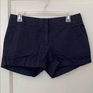 Navy Jcrew Women’s Chino Shorts